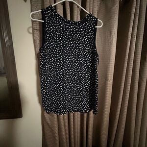 LOFT Leaf Print Tank Top